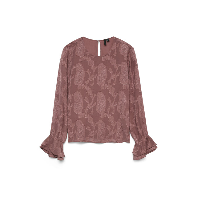 Vero Moda vmmishi ls top wvn 10335512 brown 06615.615.0177 large Vero Moda vmmishi ls top wvn 10335512 brown 06615.615.0177 large