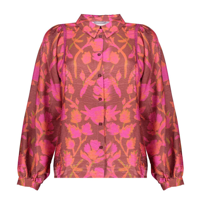 Geisha blouse 53909-20 480 burgundy/fuchsia 06615.680.0013 large Geisha blouse 53909-20 480 burgundy/fuchsia 06615.680.0013 large