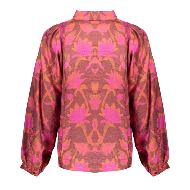 Geisha blouse 53909-20 480 burgundy/fuchsia 06615.680.0013 large Geisha blouse 53909-20 480 burgundy/fuchsia 06615.680.0013 large