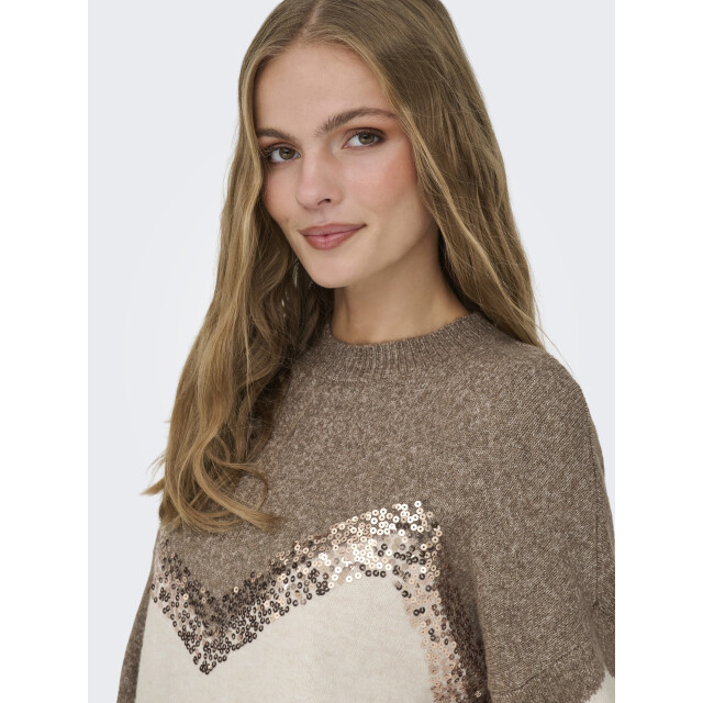 Jacqueline de Yong matilda life l/s hn sequin pull 15360123 mountain trail 06712.940.0136 large