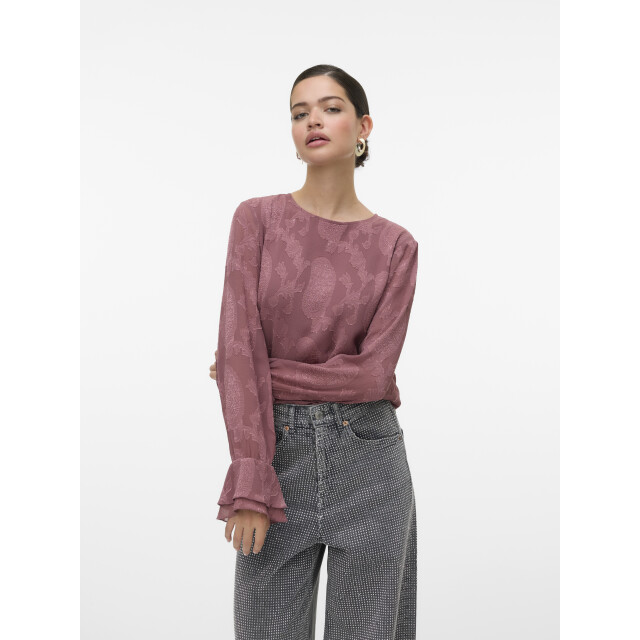 Vero Moda vmmishi ls top wvn 10335512 brown 06615.615.0177 large Vero Moda vmmishi ls top wvn 10335512 brown 06615.615.0177 large