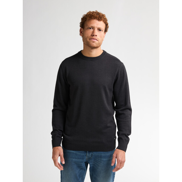 Petrol Industries men knitwear round neck basic m-ros-kwr201 9111 deep black 05711.990.0056 large Petrol Industries men knitwear round neck basic m-ros-kwr201 9111 deep black 05711.990.0056 large