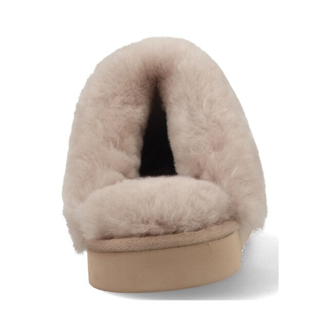 Warmbat Pantoffels flurry FLS321058 Taupe / Grijs large