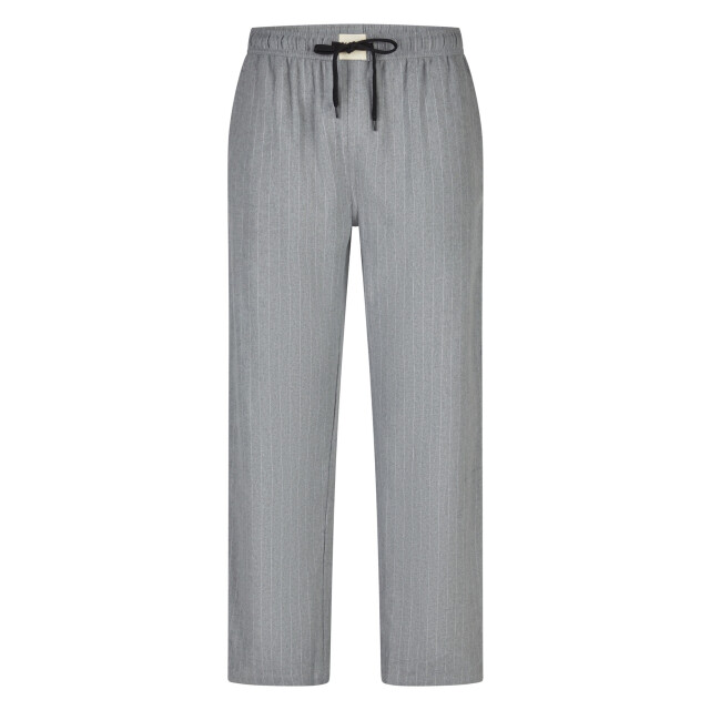 Phil & Co Lange heren pyjama set met flanellen pyjamabroek grijs PH-6145-02 large Phil & Co Lange heren pyjama set met flanellen pyjamabroek grijs PH-6145-02 large