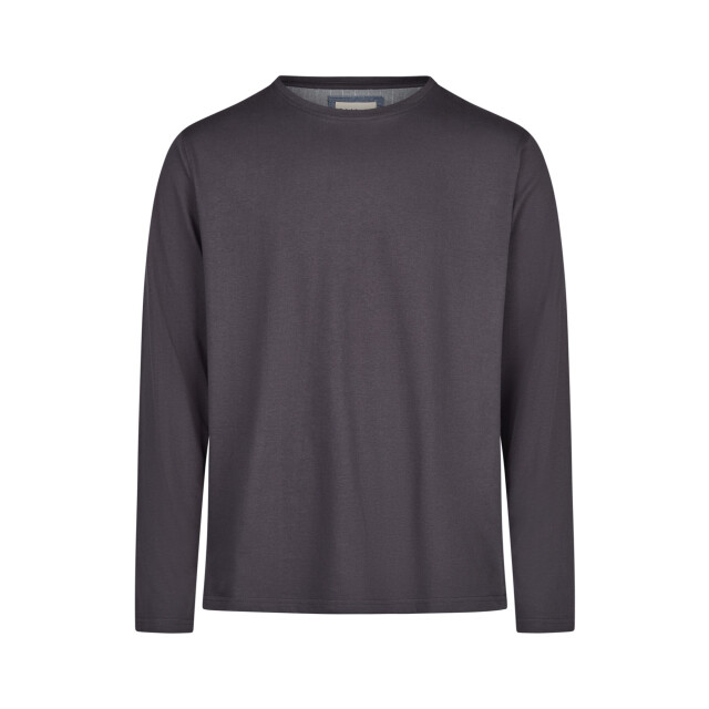 Phil & Co Lange heren pyjama set met flanellen pyjamabroek grijs PH-6145-02 large Phil & Co Lange heren pyjama set met flanellen pyjamabroek grijs PH-6145-02 large