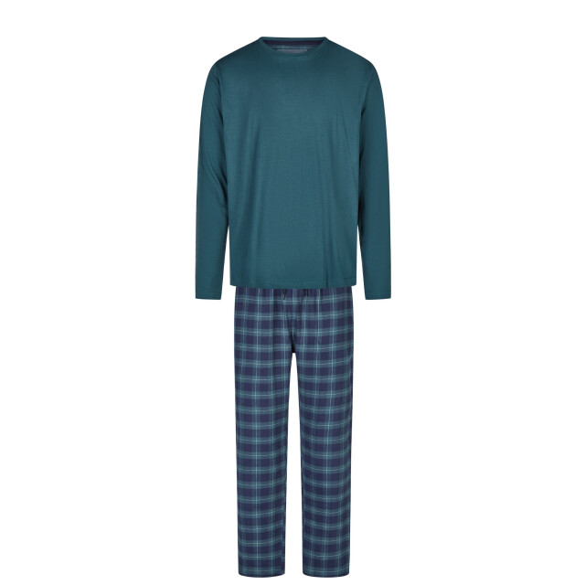 Phil & Co Lange heren pyjama set met flanellen pyjamabroek PH-6147-02 large Phil & Co Lange heren pyjama set met flanellen pyjamabroek PH-6147-02 large