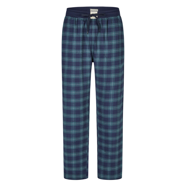 Phil & Co Heren pyjamabroek lang flanel geruit groen PH-657-0D large Phil & Co Heren pyjamabroek lang flanel geruit groen PH-657-0D large