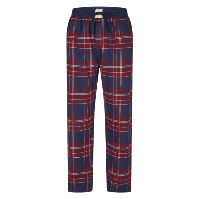 Phil & Co Heren pyjamabroek lang flanel geruit blauw/rood PH-657-0A large Phil & Co Heren pyjamabroek lang flanel geruit blauw/rood PH-657-0A large