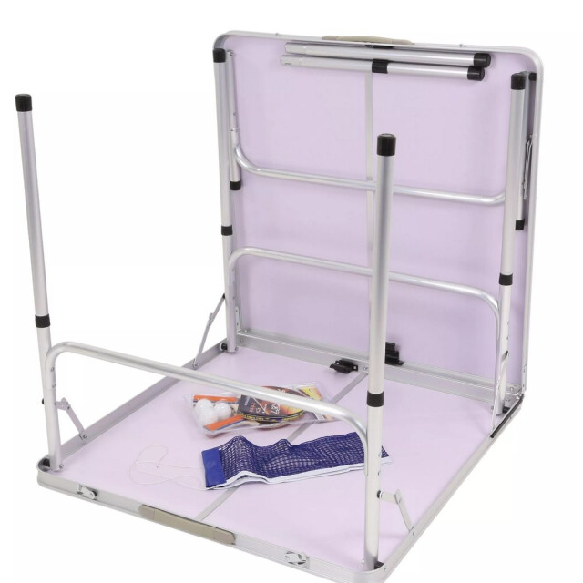Regatta Camping opvouwbare tafeltennis tafel set UTRG7867_bluesilver large Regatta Camping opvouwbare tafeltennis tafel set UTRG7867_bluesilver large