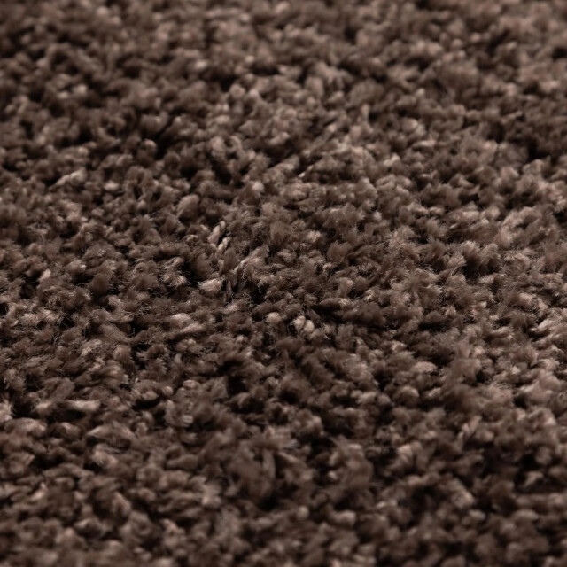 Muratap Basic rond shaggy vloerkleed hoogpolig- 200 cm rond 1128619 large