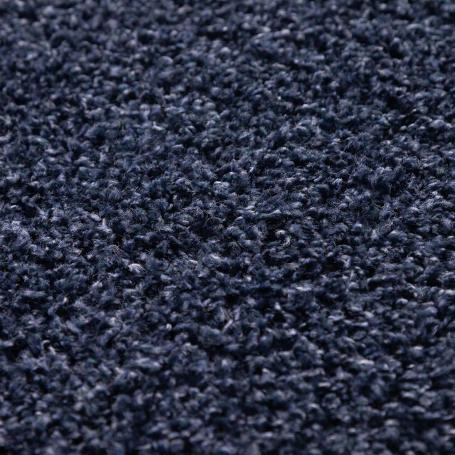 Muratap Basic shaggy vloerkleed donker blauw hoogpolig- 160 cm rond 1128662 large