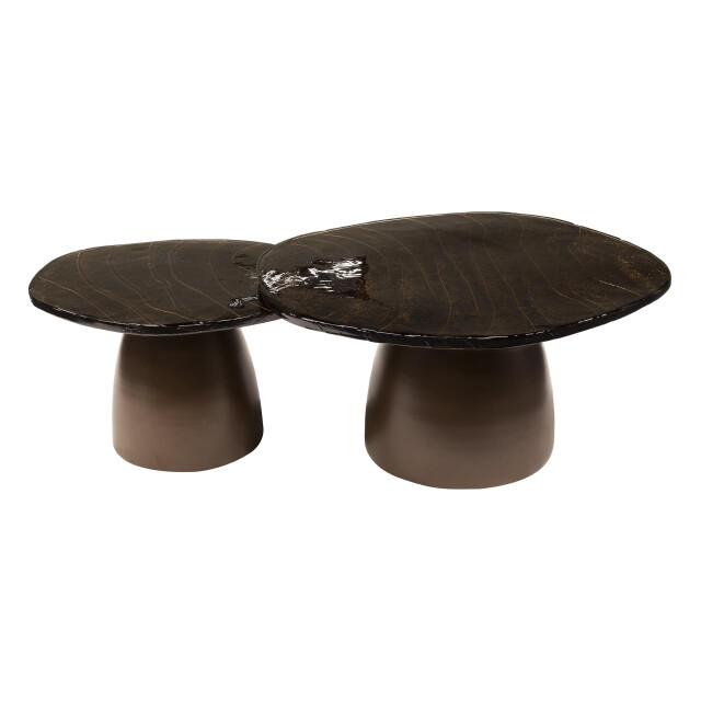 Hoyz salontafel eclipse set-2 antiek finish 3208056 large