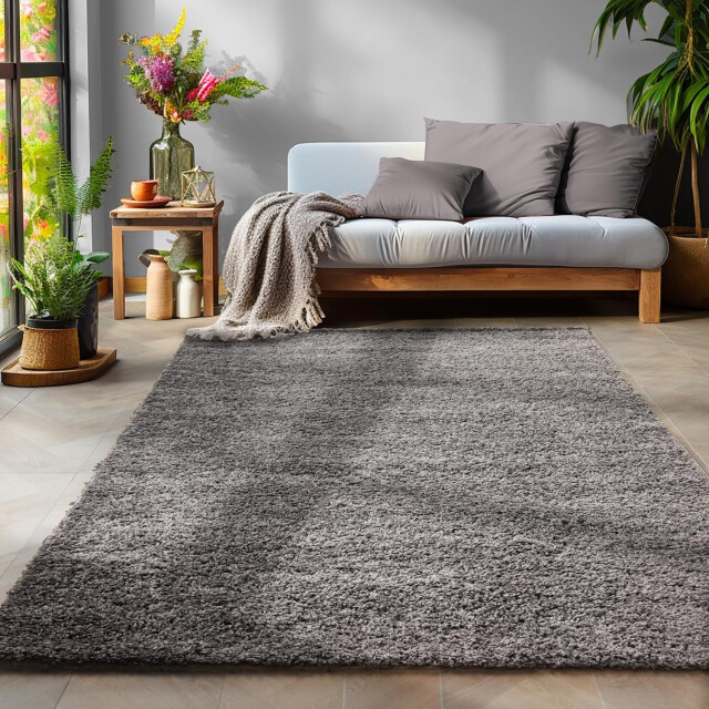 Muratap Basic shaggy vloerkleed hoogpolig- 80x150 cm 1128730 large