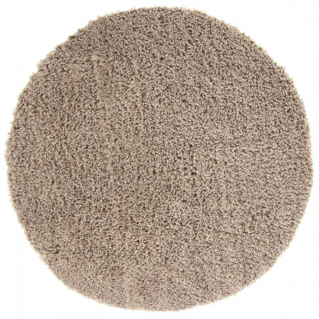 Muratap Basic rond shaggy vloerkleed hoogpolig- 200 cm rond 1128774 large