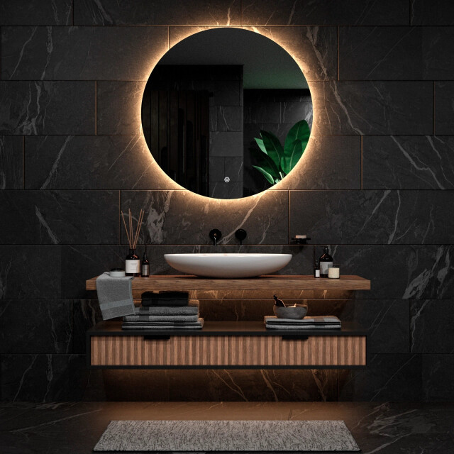 Mirlux Badkamerspiegel 100cm frameloos pre-order 3083780 large