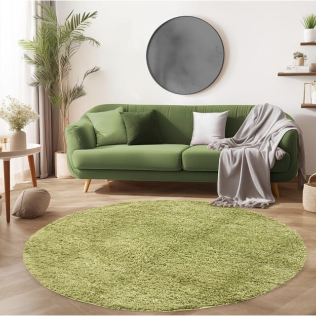 Muratap Basic rond shaggy vloerkleed hoogpolig- 160 cm rond 1128733 large Muratap Basic rond shaggy vloerkleed hoogpolig- 160 cm rond 1128733 large