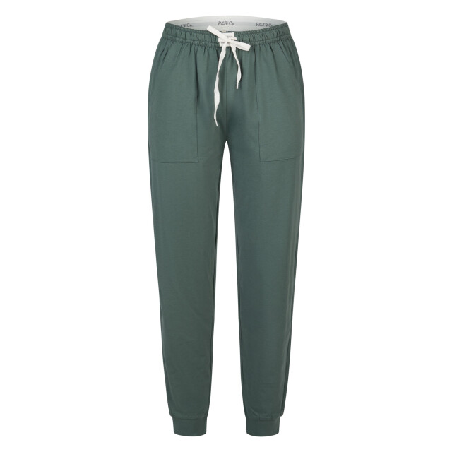 Phil & Co Heren pyjama set lang groen gestreept PH-6115-02 large Phil & Co Heren pyjama set lang groen gestreept PH-6115-02 large