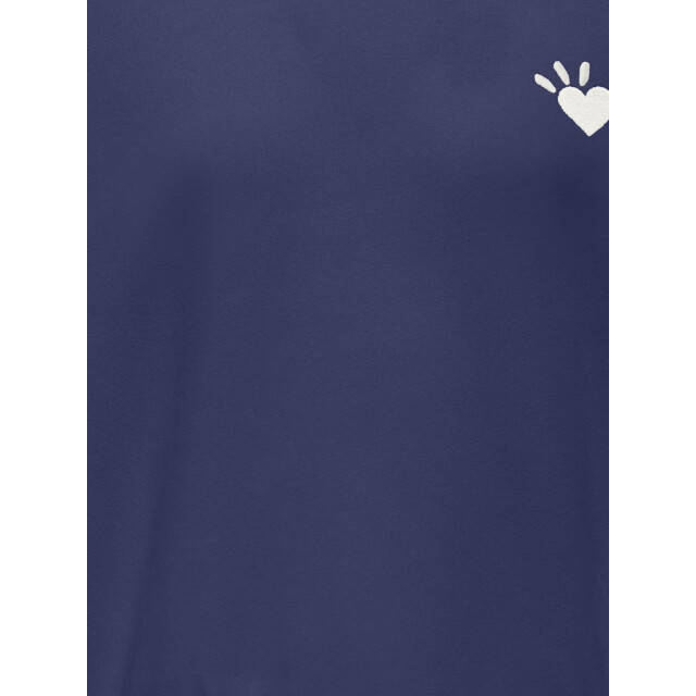 Only Kogtammie life ls print o-neck swt raf 2209.33.0002 large