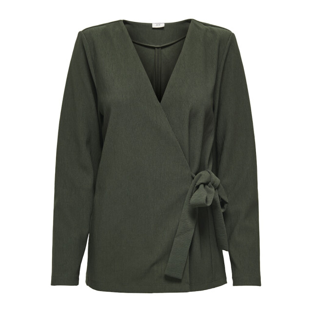 Jacqueline de Yong Jdyvilma ls wrap top jrs donker 4389.27.0007 large