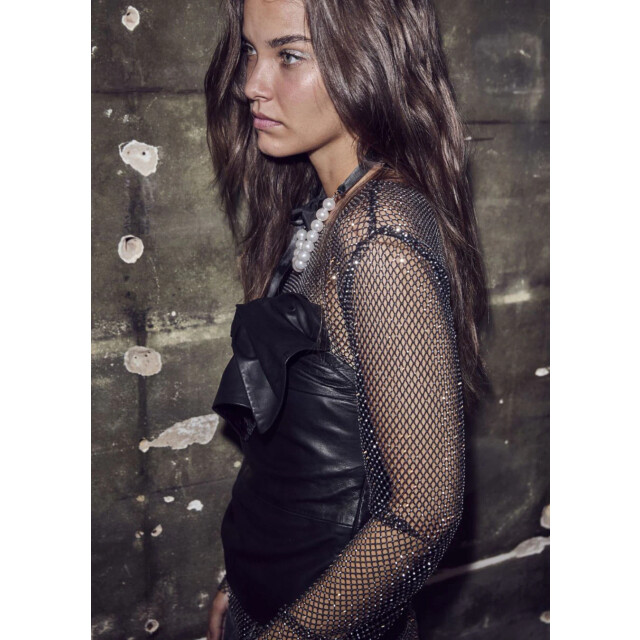 Co'Couture Krystalcc net blouse 9759703269704 large