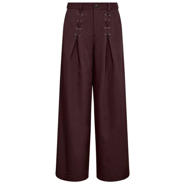 Co'Couture Lunacc eyelet wide ll pants bordeaux 9759762448712 large