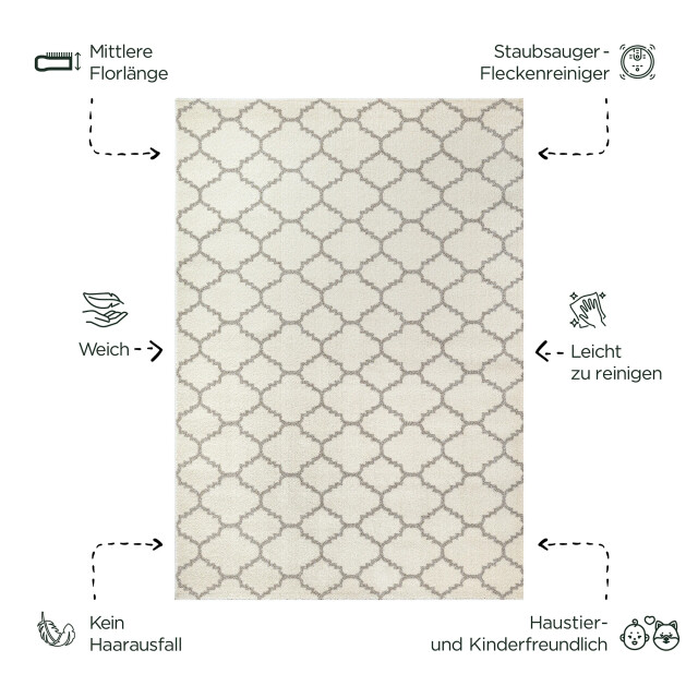 Muratap Boho klasik | laagpolig vloerkleed | modern tapijt | woonkamer, slaapkamer | 3360852 large Muratap Boho klasik | laagpolig vloerkleed | modern tapijt | woonkamer, slaapkamer | 3360852 large