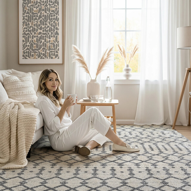 Muratap Boho nomade | laagpolig vloerkleed | modern tapijt | woonkamer, slaapkamer | 3360812 large Muratap Boho nomade | laagpolig vloerkleed | modern tapijt | woonkamer, slaapkamer | 3360812 large