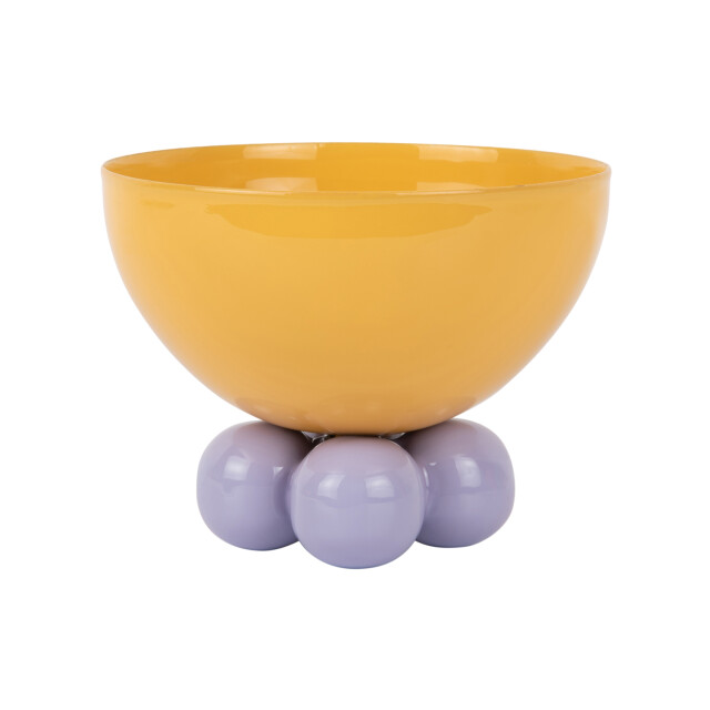 Present Time schaal double funky medium bright yellow & soft purple 3062369 large