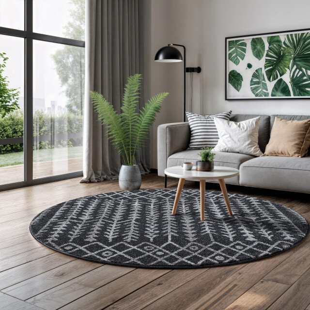 Muratap Rond boho vintage kelim | laagpolig vloerkleed | modern tapijt | woonkamer, 3360592 large Muratap Rond boho vintage kelim | laagpolig vloerkleed | modern tapijt | woonkamer, 3360592 large