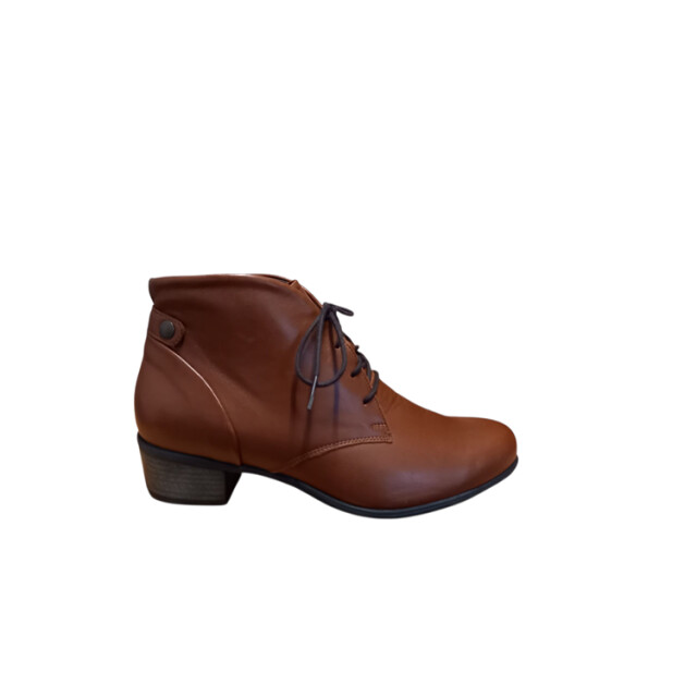 Durea 9603 wijdte H Enkellaarzen Cognac 9603 wijdte H large