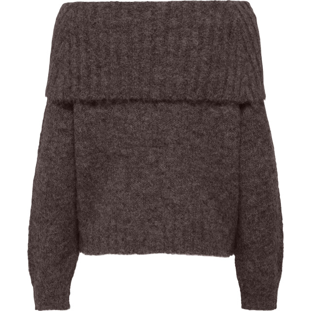 Only Onlshine ls off shoulder cc knt seal brown/melange 15350976-251155001 large Only Onlshine ls off shoulder cc knt seal brown/melange 15350976-251155001 large