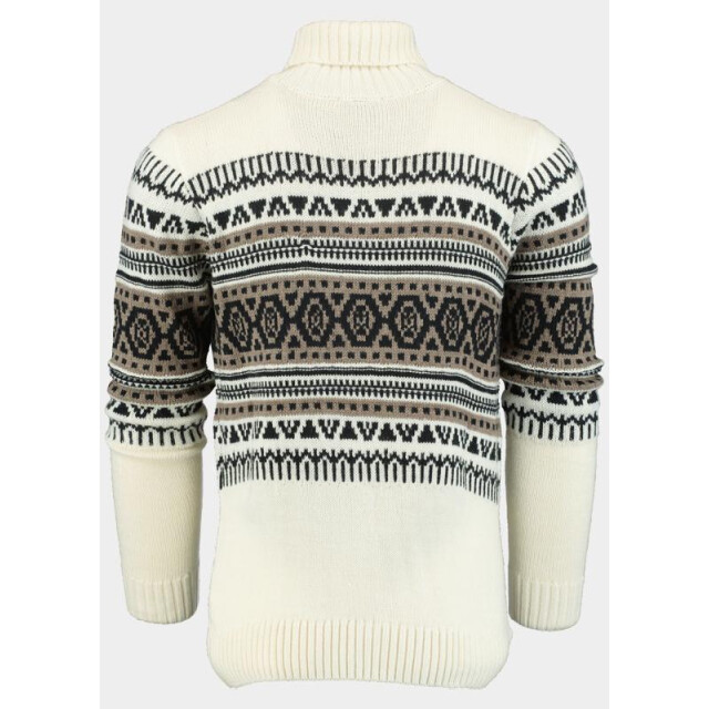 Bos Bright Blue Pullover noors patroon 4371225/110 189652 large