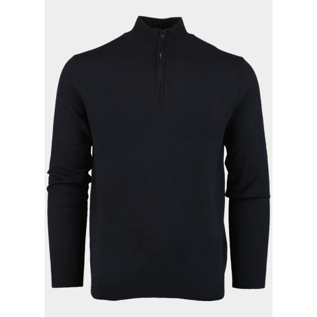 Bos Bright Blue Pullover half zip poly\wool 3019900/205 189654 large