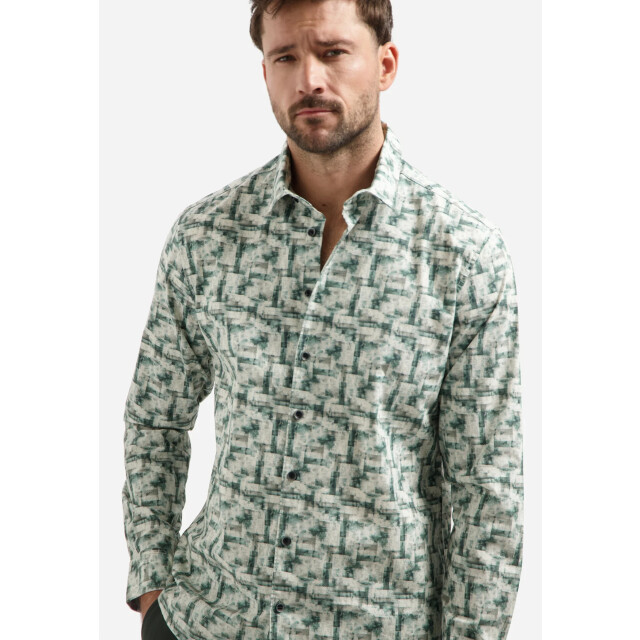 No Excess Heren overhemd 30401138 039 seablue NoExcess Overhemd 30401138 133ArcticBlue large