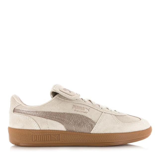 Puma Palermo premium metallic desert gum lage sneakers dames 404021-01 large