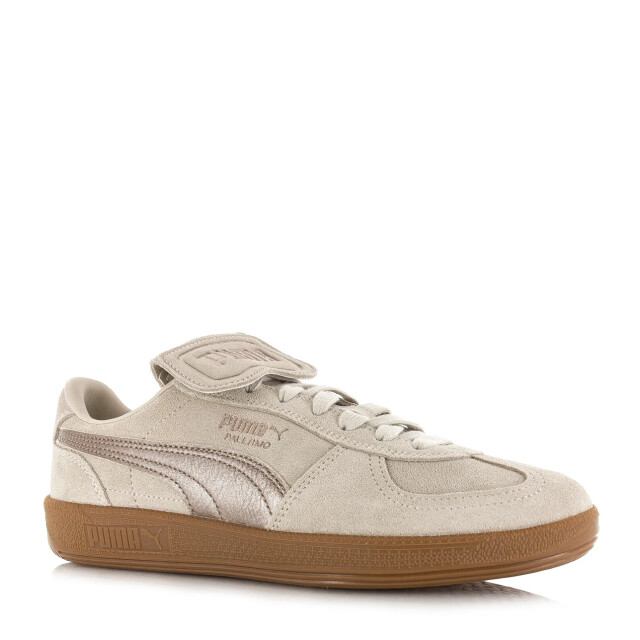 Puma Palermo premium metallic desert gum lage sneakers dames 404021-01 large