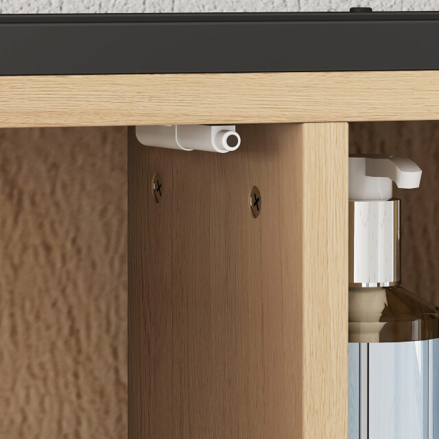 4goodz Spiegelkast open vakken 60x16x58,5cm bruin 3364933 large 4goodz Spiegelkast open vakken 60x16x58,5cm bruin 3364933 large