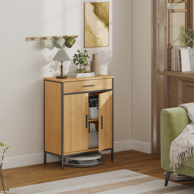 4goodz Badkamerkast 2 deuren en lade 60x30x80cm - 3362716 large 4goodz Badkamerkast 2 deuren en lade 60x30x80cm - 3362716 large