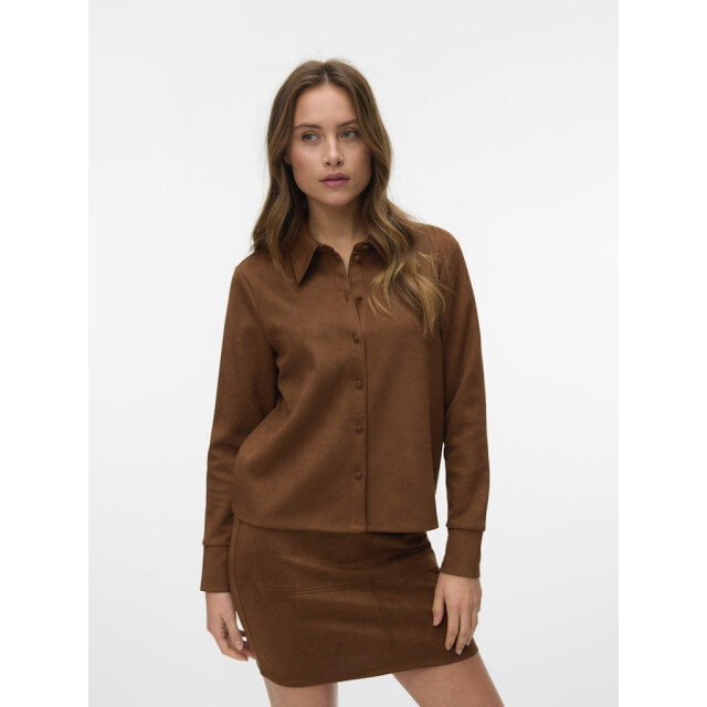 Vero Moda Vmkreta ls shirt jrs ga camel 4279.76.0009 large