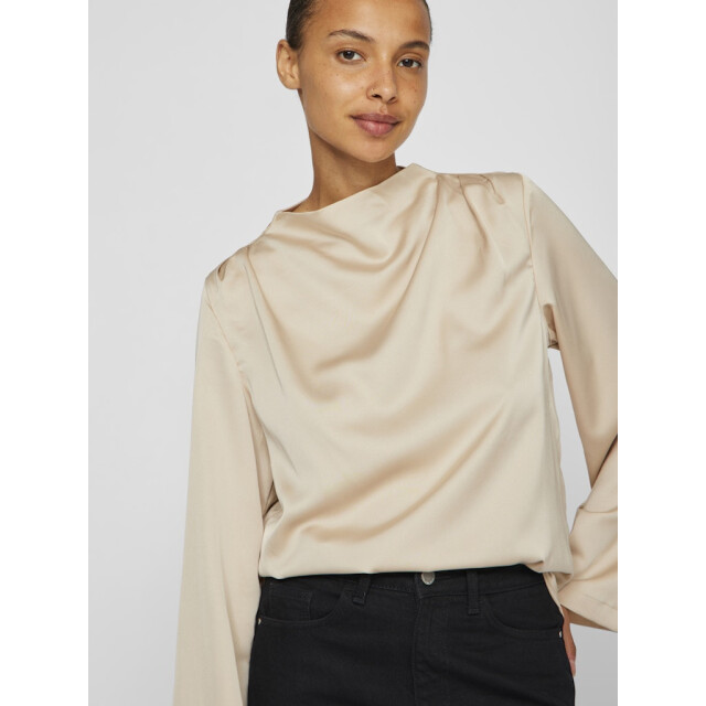 Vila Vilutto high neck top1 zand 4389.04.0030 large