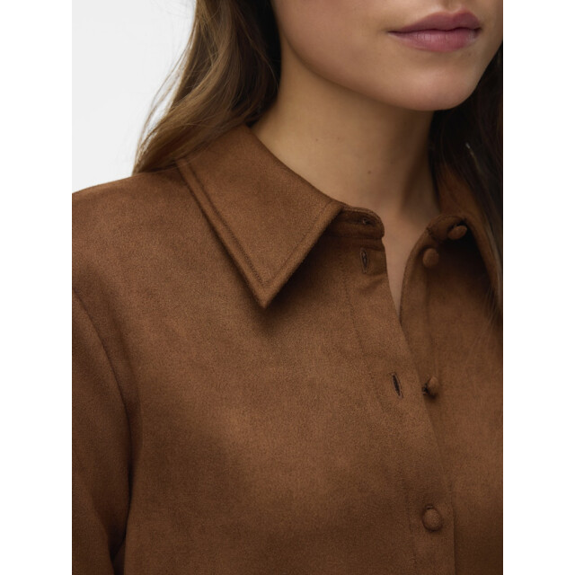 Vero Moda Vmkreta ls shirt jrs ga camel 4279.76.0009 large