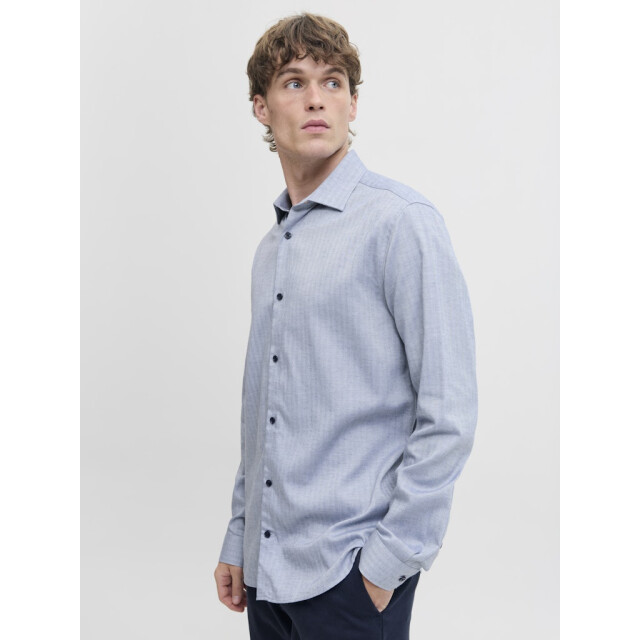 Jack & Jones Jprblaparker melange ls shirt bf sn licht 5309.31.0011 large