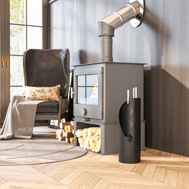 4goodz Haardset 4-delig openhaard gereedschap metaal - 3364934 large