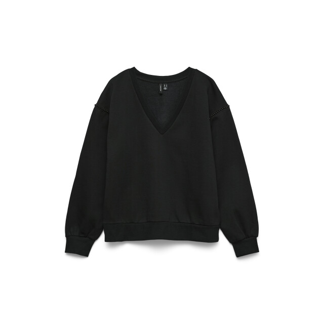 Vero Moda Vmdaisy pearl v-neck sweat jrs ga b 10338099 large