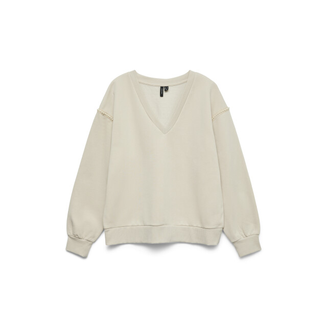 Vero Moda Vmdaisy pearl v-neck sweat jrs ga b 10338099 large