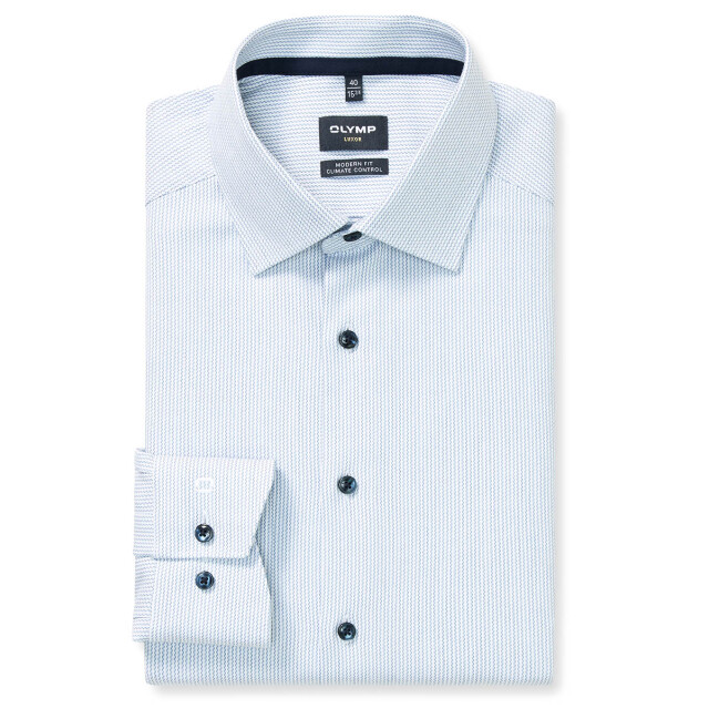 Olymp Luxor cc modern fit dress shirt 108030-001-43 large