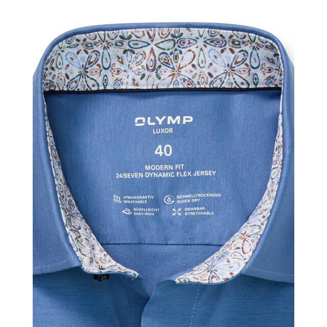 Olymp Luxor 24/7 modern fit dress shirt 108023-001-45 large