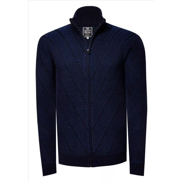 Rusty Neal heren vest kabel - gebreid italianstyle 13446-l-1 large