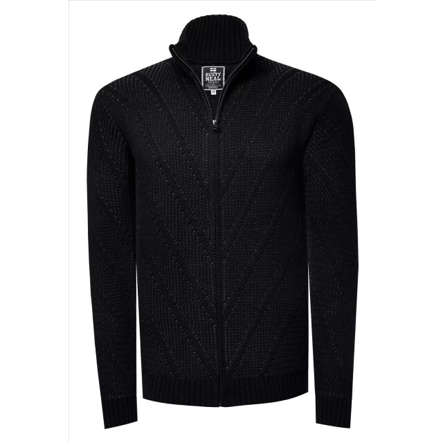 Rusty Neal heren vest kabel - gebreid italianstyle 13446-1-1 large