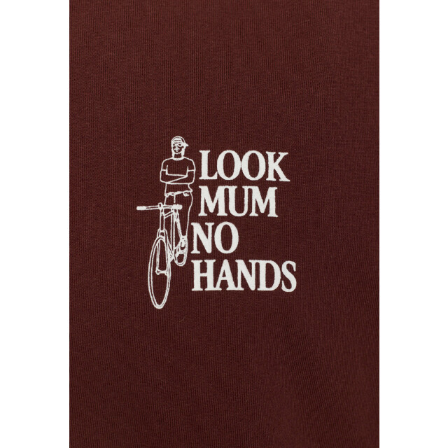 Revolution Application t-shirt burgundy 1428 MUM-BURGUNDY large